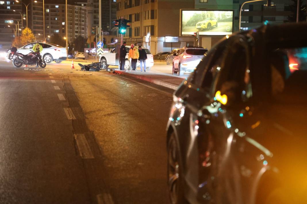 Konya’da ölümle sonuçlanan motosiklet kazası kamerada 2